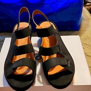 Clarks Wedge sandals size 10
